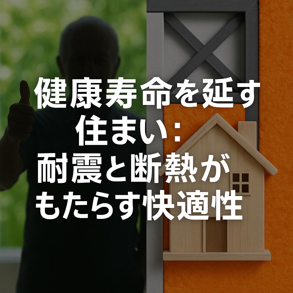 健康寿命を延ばす住まい：耐震と断熱がもたらす快適性
